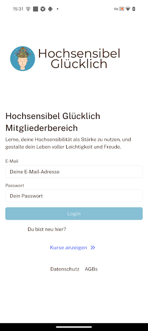 Hochsensibel Glücklich Screenshot 0