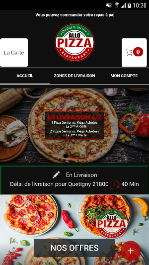 ALLO PIZZA Screenshot 1
