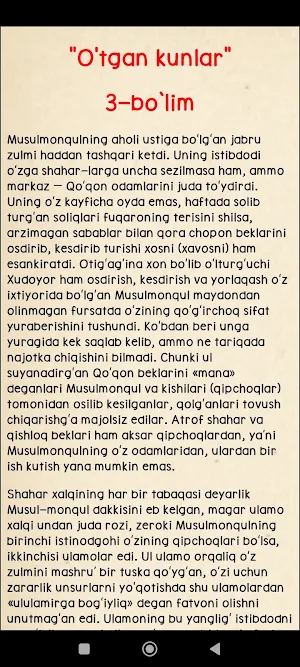 Kutubxona 1 - Offline Adabiyot Screenshot 3
