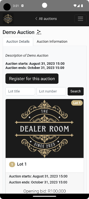 The Dealer Room Screenshot 1