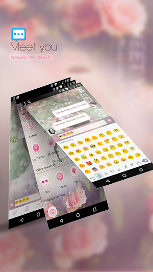 Handcent Skin (Meet you) Screenshot 0