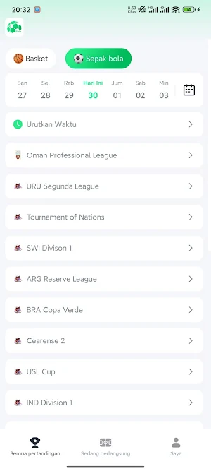 Hari Ini Bola Screenshot 0