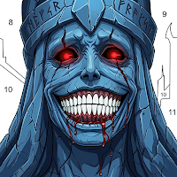 Dark Horror - Color By Number