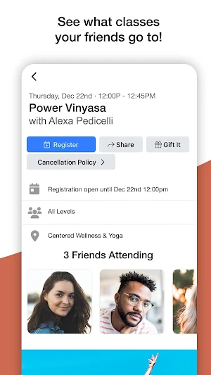 Centered Wellness & Yoga Screenshot 2