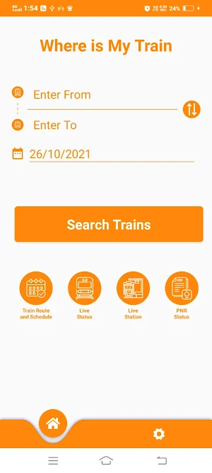 Train Tracker Screenshot 1