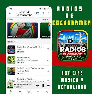 Radios de Cochabamba Bolivia Screenshot 0
