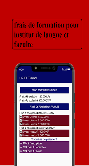 UP-IAI Maradi Screenshot 2
