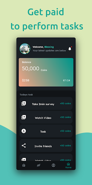 Taptaptap watch and earn Screenshot 0