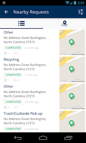 Burlington Connected Screenshot 2