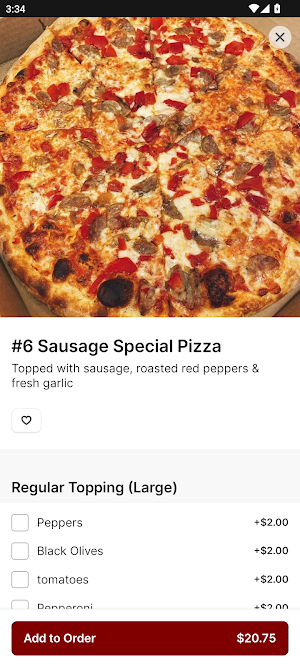 J & M Italian American Cuisine Screenshot 3