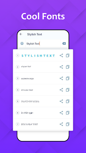 Fancy Fonts - Stylish Text Screenshot 1