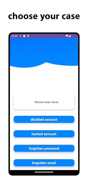 recover account : how & tips Screenshot 0