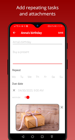 Todo Task Reminder Pro + Widget Screenshot 3