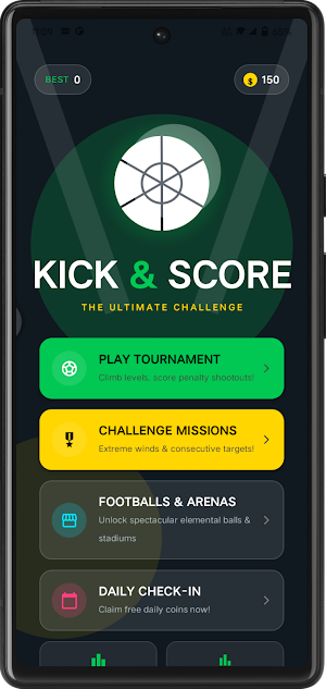 Soccer Goal Shot Screenshot 0