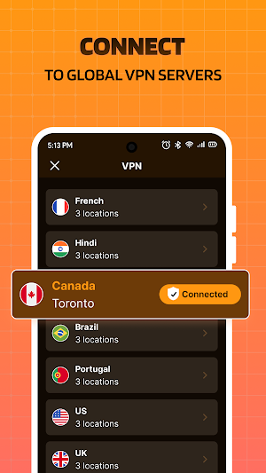 Fast VPN: Private Proxy Screenshot 2