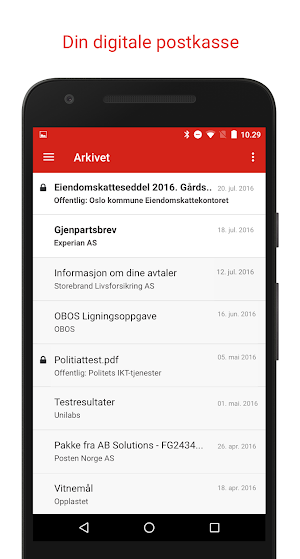 Digipost Screenshot 0