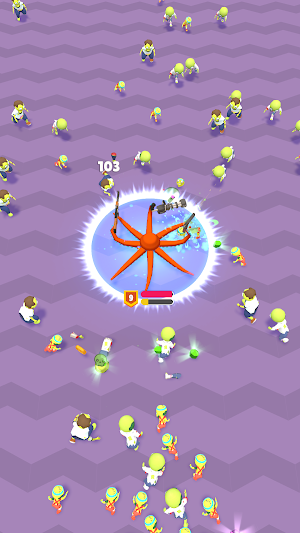 Tentacle Zombie Survival Screenshot 1