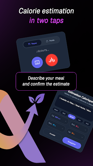 AuraFlow – Calories & Weight Screenshot 0