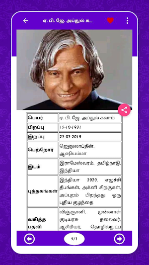 Leaders History in Tamil  தலைவர்கள் வரலாறு தமிழில் Screenshot 3