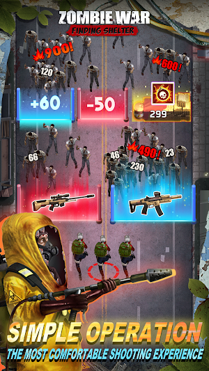 Zombie War : Finding shelter Screenshot 3