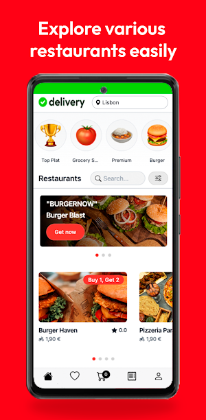Platiform Delivery Screenshot 1