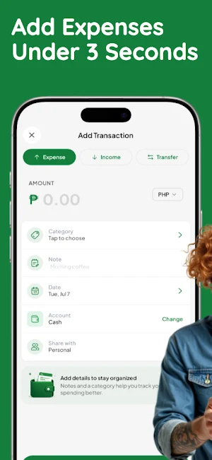 Monnei: Budget & Expenses Screenshot 2