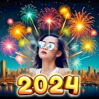 New Year Photo Frame 2024