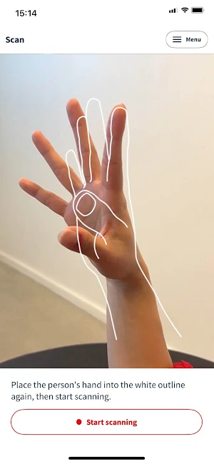 My3D scanner - 3D body scan Screenshot 3