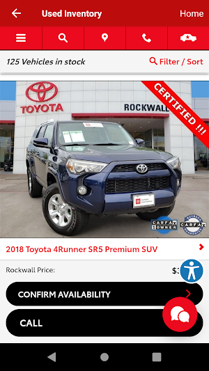 Toyota of Rockwall Screenshot 2