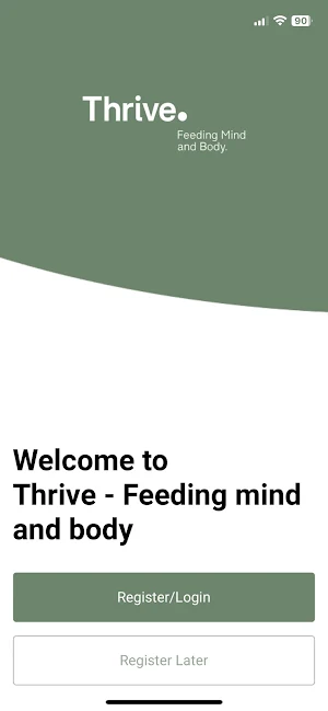Thrive - Feeding mind and body Screenshot 0