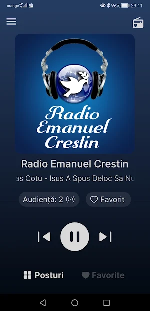 Radio Emanuel Crestin Screenshot 0
