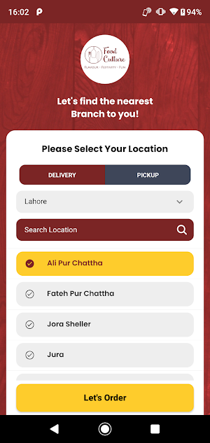 Food Culture Screenshot 0