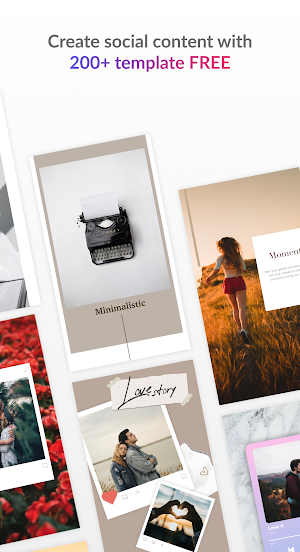 Amee - Story Maker, Templates & frames for photos Screenshot 0