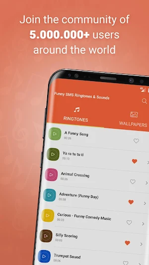 Funny SMS Ringtones & Sounds Screenshot 0