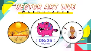 Vector Art Live Watch Faces Screenshot 3
