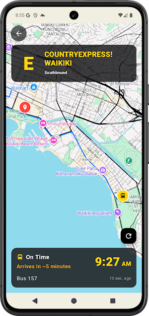 AllBusApp Screenshot 1