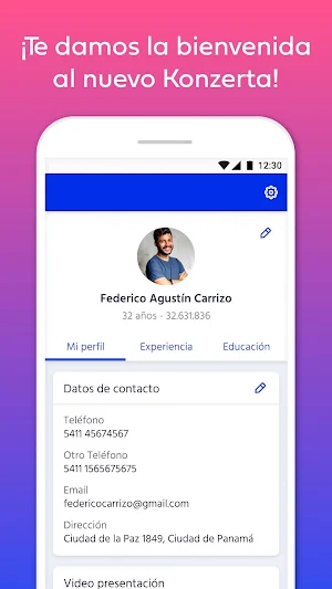 Konzerta: búsquedas de empleo Screenshot 0