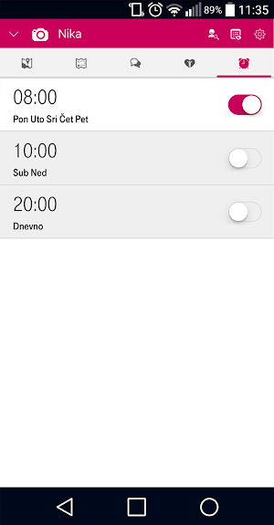 MyKi Watch Hrvatski Telekom Screenshot 3