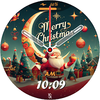 BFF49- Christmas Santa Claus