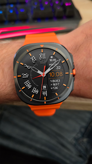 Analog UNIWOON WS46 Watch face Screenshot 3