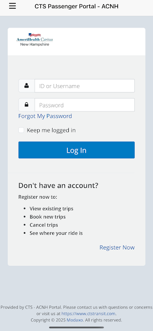 CTS Passenger Portal - ACNH Screenshot 0