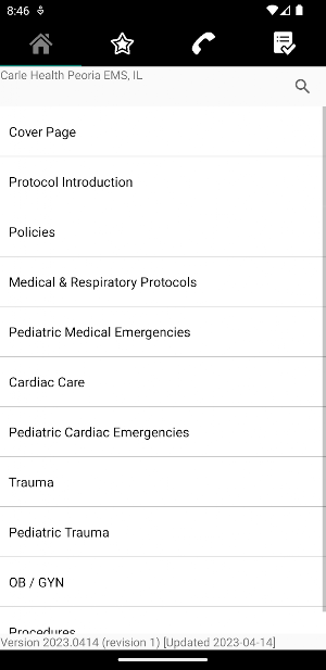 Carle Health Peoria EMS Screenshot 2