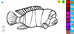 Ikan Empang Coloring Screenshot 3