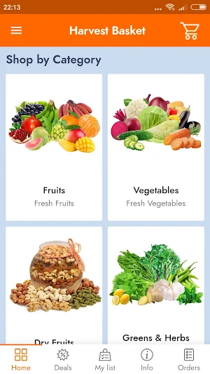 Harvest Basket Screenshot 1