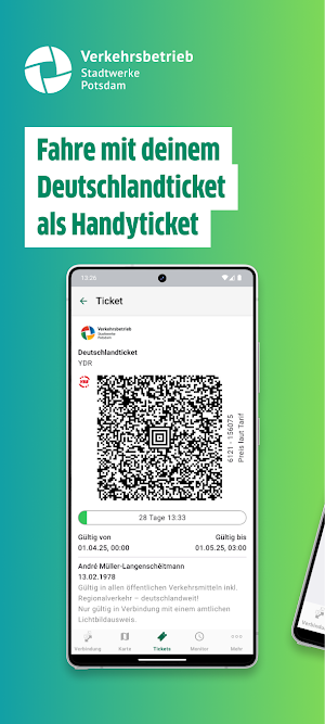 ViP Potsdam - ABO & Fahrinfo Screenshot 1