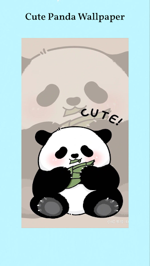 Cute Panda Cartoon Wallpapers Screenshot 3