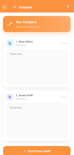 Contract Assistant: AI Review Screenshot 3