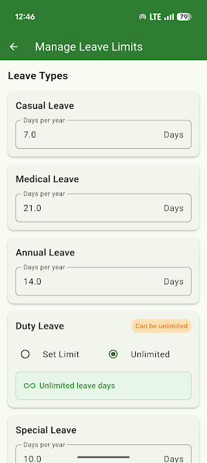 SL Leave Sheet Screenshot 3
