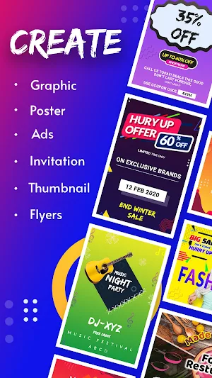 Poster Maker Pro -Flyer Banner Screenshot 1