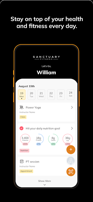 Sanctuary Fitness Club Screenshot 1